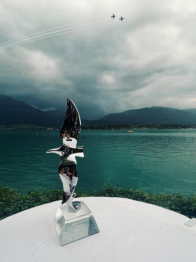 陳濱董事長(cháng)榮獲航空界“奧斯卡”行業(yè)領(lǐng)袖獎